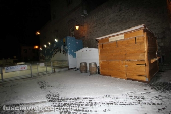 Viterbo sotto la neve
