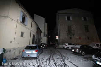 Viterbo sotto la neve