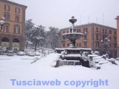foto-Viterbo sotto la neve - 10 ottobre - ore 10, 20 - foto Giuseppe Ferlicca