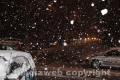 Viterbo sotto la neve
