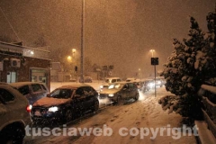 Viterbo sotto la neve