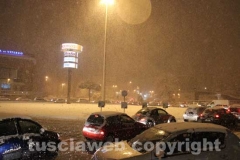 Viterbo sotto la neve