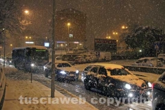 Viterbo sotto la neve