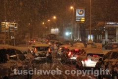 Viterbo sotto la neve