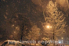 Viterbo sotto la neve