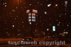 Viterbo sotto la neve