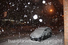Viterbo sotto la neve
