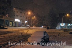 Viterbo sotto la neve