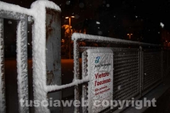 Viterbo sotto la neve
