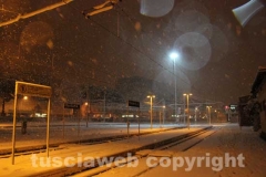 Viterbo sotto la neve