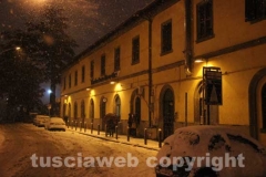 Viterbo sotto la neve