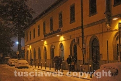 Viterbo sotto la neve
