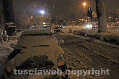 Viterbo sotto la neve