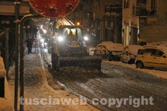 Viterbo sotto la neve