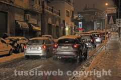 Viterbo sotto la neve