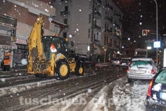 Viterbo sotto la neve