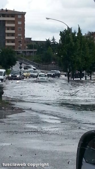 Viterbo sotto l\'acqua, le foto dei lettori - Eurospin
