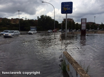 Viterbo sotto l\'acqua, le foto dei lettori - Carlo