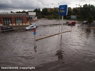 Viterbo sotto l\'acqua, le foto dei lettori - Giuseppina Danti