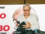 Vittorio Sgarbi a piazza delle Erbe