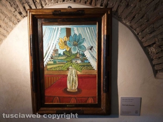 Vittorio Sgarbi inaugura la mostra a palazzo Doebbing