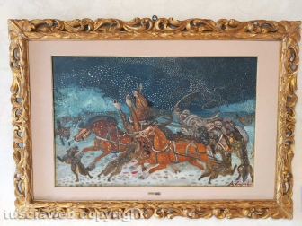 Vittorio Sgarbi inaugura la mostra a palazzo Doebbing