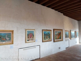 Vittorio Sgarbi inaugura la mostra a palazzo Doebbing