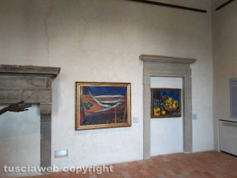 Vittorio Sgarbi inaugura la mostra a palazzo Doebbing