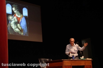 Viterbo - Vittorio Sgarbi racconta Leonardo da Vinci al teatro Caffeina