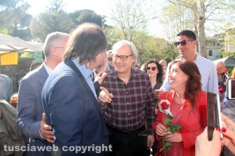 Vittorio Sgarbi a Sutri