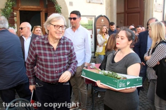 Vittorio Sgarbi a Sutri