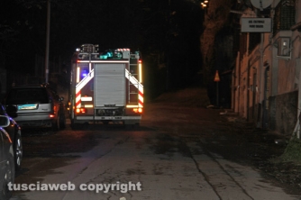 Viterbo - Voragine in via del Pilastro