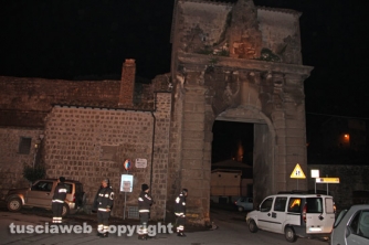 Viterbo - Voragine in via del Pilastro