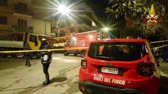 Voragine inghiotte auto alla Balduina