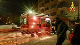 Voragine inghiotte auto alla Balduina
