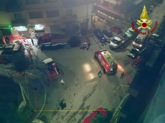 Voragine inghiotte auto alla Balduina