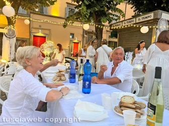 White dinner