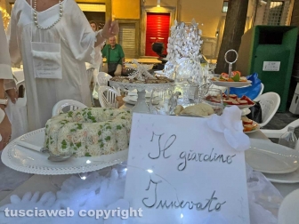 White dinner