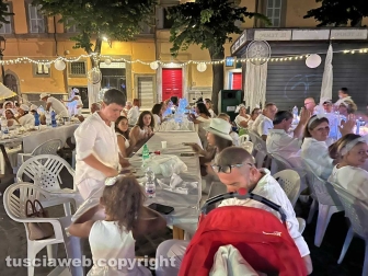 White dinner