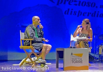 Viterbo - Il premio Mattia Torre - Zerocalcare con Ziggy e Geppi Cucciari