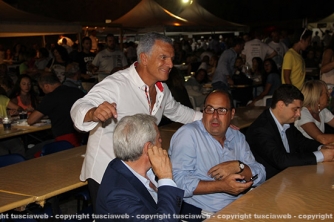 Santa Rosa - Zingaretti a cena con i facchini