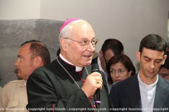 Il vescovo di Viterbo Lino Fumagalli