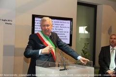 Il sindaco di Viterbo Leonardo Michelini