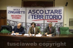 Zingaretti a Viterbo