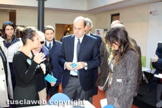 Zingaretti a Viterbo