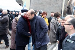 Zingaretti al mercato e a Belcolle