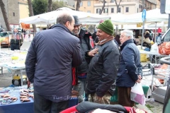 Zingaretti al mercato e a Belcolle