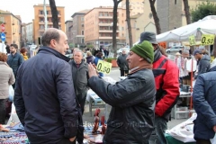 Zingaretti al mercato e a Belcolle