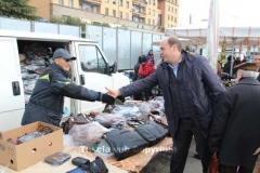 Zingaretti al mercato e a Belcolle