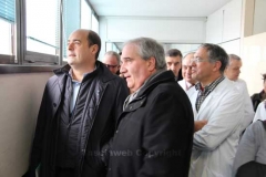 Zingaretti al mercato e a Belcolle